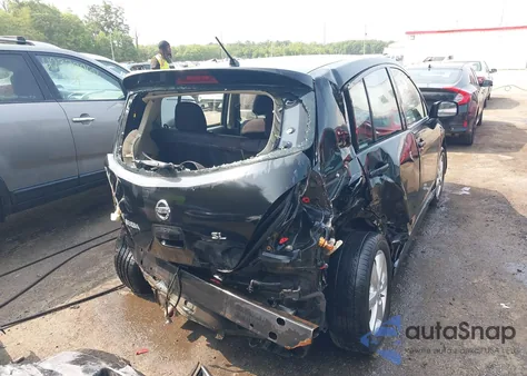 2012 Nissan Versa 1.8 Sl из США, поврежденный, VIN 3N1BC1CP2CK299179